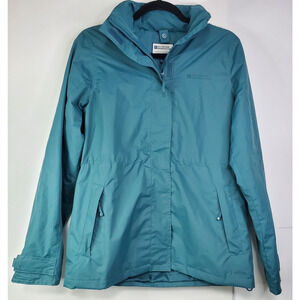 Mountain Warehouse Womens Small Lightweight Waterproof Jacket Teal